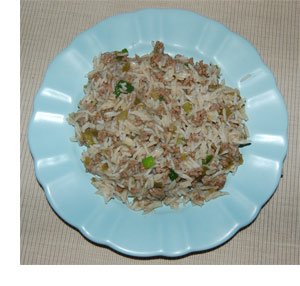 Picture of prepared Cajun Ground Beef Rice Recipe