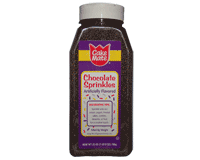  Cake Mate Chocolate Sprinkles 25oz 708g 