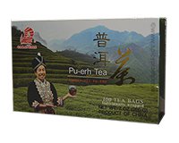  Caravelle Pu-erh Tea Carton of 100 Tea Bags 