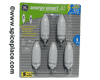  Compact Fluorescent Candle Base 40 Watt 5 Pack 