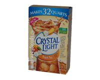  Crystal Light Peach Tea Mix makes 32 quarts 