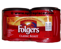  Folgers Classic Roast(for office service), 2 39oz cans 