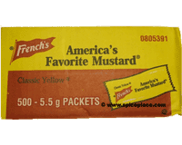  French's Mustard Packs 