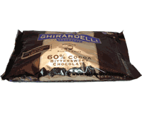  Ghirardelli Bittersweet Chocolate Chips, 3lbs 1.58kg 