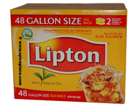  Lipton 1 Gallon Size Iced Tea Bag 