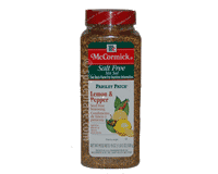  McCormick Lemon Pepper Salt-Free Seasoning 19oz 538g 
