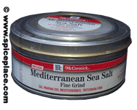  McCormick Mediterranean Sea Salt, Fine Grind17oz 481g 
