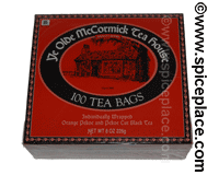  McCormick Tea Bags 100 Individually Wrapped Bags 
