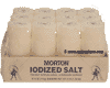  Morton Iodized Salt Shakers 
