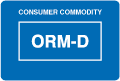 ORM-D items must ship via ground only. ORM-D items must ship via ground only.