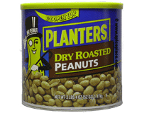  Planters Dry Roasted Peanuts 3lbs 4oz (52oz) 1.47kg 