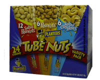  Planters Tube Nuts Variety Pack 