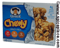  Quaker Chewy Granola Bars 48ct Variety Pack 