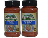  Spice Islands North African Harissa Seasoning 2 x 6.75oz 192g 