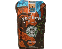  Starbucks Whole Bean French Roast Coffee 