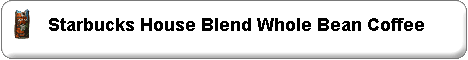Starbucks House Blend Whole Bean Coffee 2.5 lb Bulk