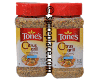  Tones Citrus Grill Seasoning 2 x 6.25oz (178g) 