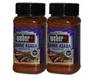  Weber Carne Asada Seasoning 2 x 7.25oz 206g 