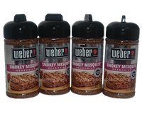  Weber Smokey Mesquite Seasoning 4 x 6 oz (684g) 
