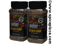  Weber Steak'N Chop Seasoning 2 x 8.5oz 241g 