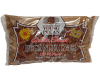  Young Pecan Halves 
