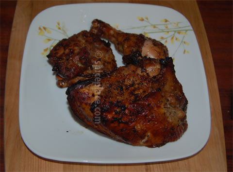Asian Seasoned and Grilled Chicken