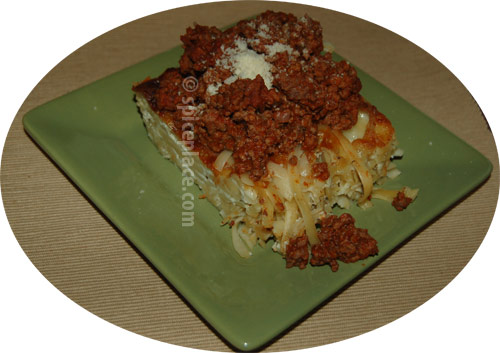 Upside Down Lasagna Upside Down Lasagna