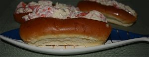 Picture of a Serving of Homemade Lobster Roll
