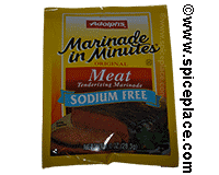  Adolph's Marinade in Minutes Sodium Free 6 x 1oz (28.3g) 