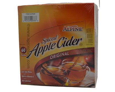 ALPINE SPICED APPLE CIDER NUTRITION visual data 6