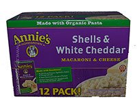  Annie's Shells and White Cheddar 
