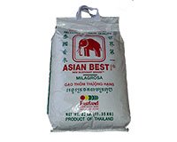  Asian Best Jasmine Rice 25lbs 11.35kg 