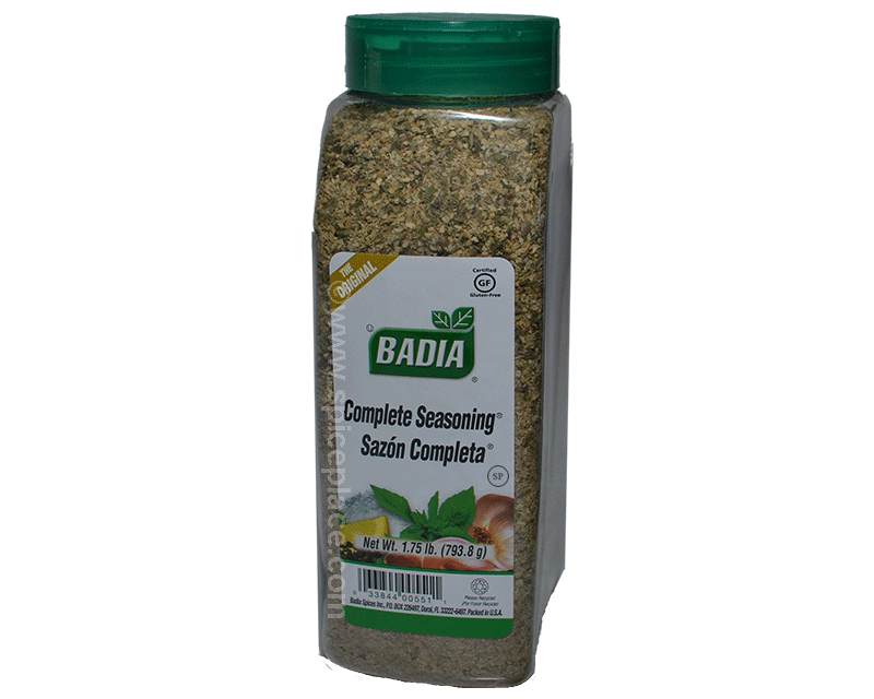 Badia Complete Seasoning 1.75 lb 793.8g $12.76USD - Spice Place