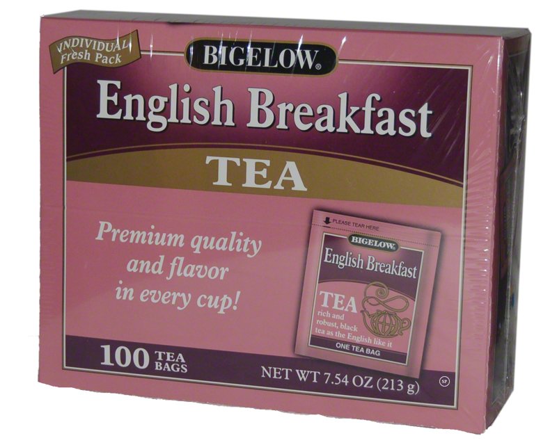 Bigelow English Breakfast Tea 100 Tea Bags 18.62USD Spice Place
