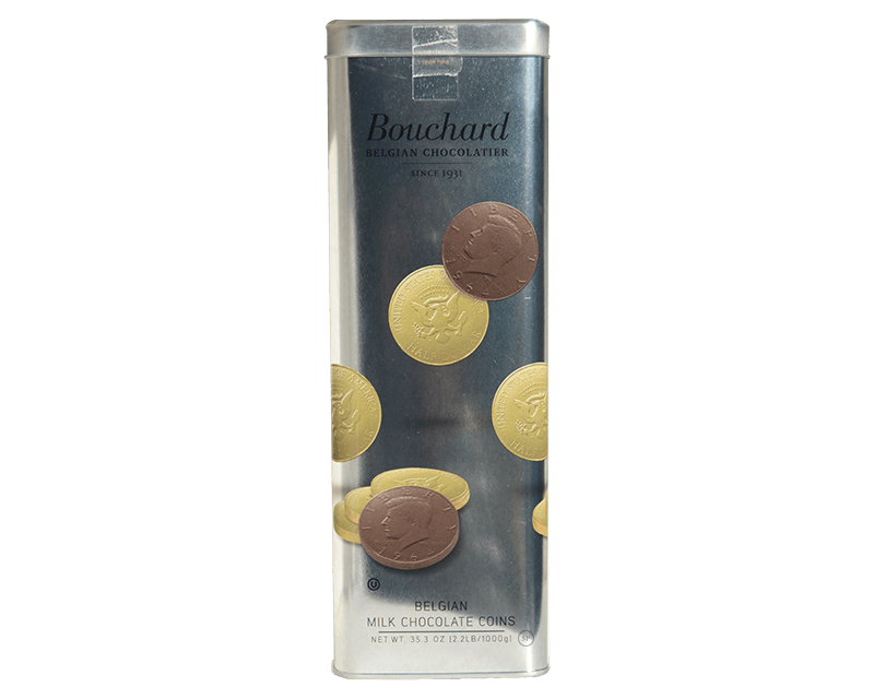 Belgian Milk Chocolate Gold Coins 2.2 Lbs 1kg 22.07USD Spice Place