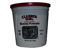  Clabber Girl Baking Powder 4 lb (1.81 kg) 