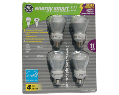 Smart R20 Bulb Compact Fluorescent R20 Bulb 4 Pack $22.79USD - Spice Place