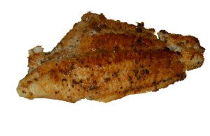Picture of Cooked Cajun Seasoned Catfish