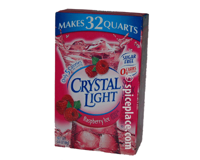 crystal raspberry ice light