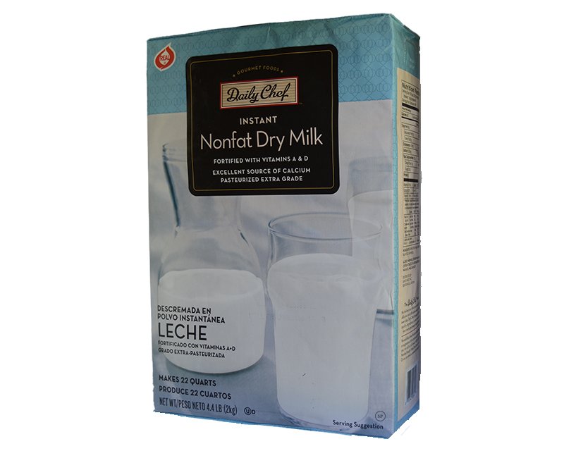 Instant Nonfat Dry Milk 4.4lbs (2kg) 37.59USD Spice Place