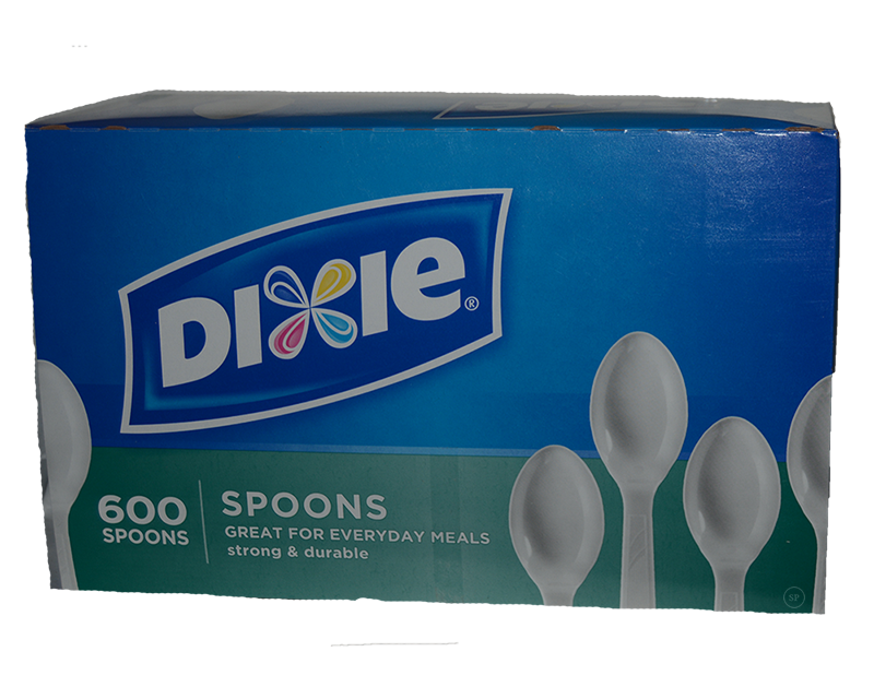 Solo Heavyweight Plastic Spoon, White, 500-count
