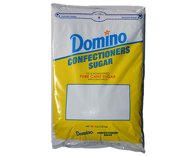 Domino 10-X Powdered Confectioners Sugar 4lbs 1.8kg $8.07USD - Spice Place