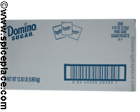  Domino Sugar 2000 Packets 12.5lbs 5.66kg 