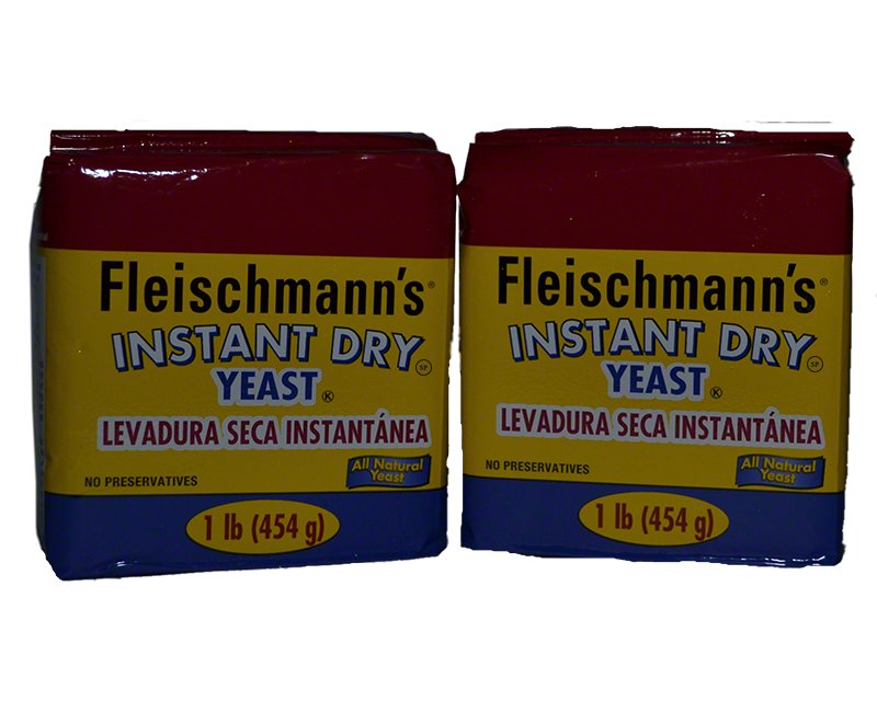 Fleischmann's Instant Dry Yeast, 2 1lb 464g packages 9.31 Spice Place