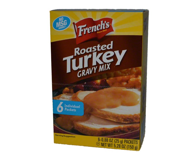 Frenchs Roasted Turkey Gravy Mix 6 x 0.88oz 25g Packets 7.76USD
