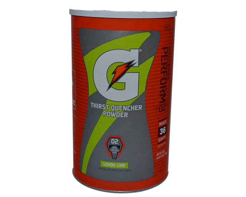 Gatorade Mix, LemonLime, 76.5oz (2.1kg), makes 9 gallons 17.47USD