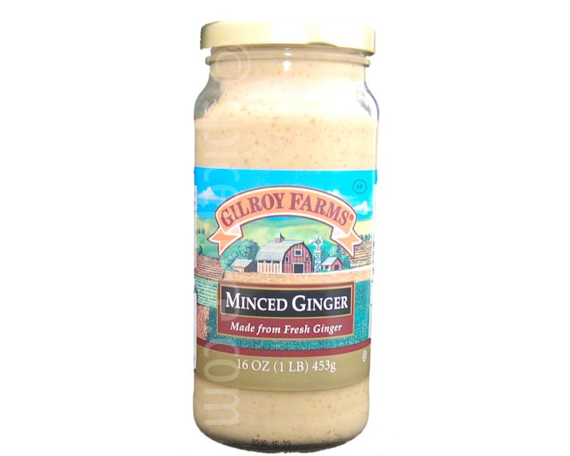 Gilroy Farms Ginger, Fresh Minced 16oz 453g 12.13USD Spice Place