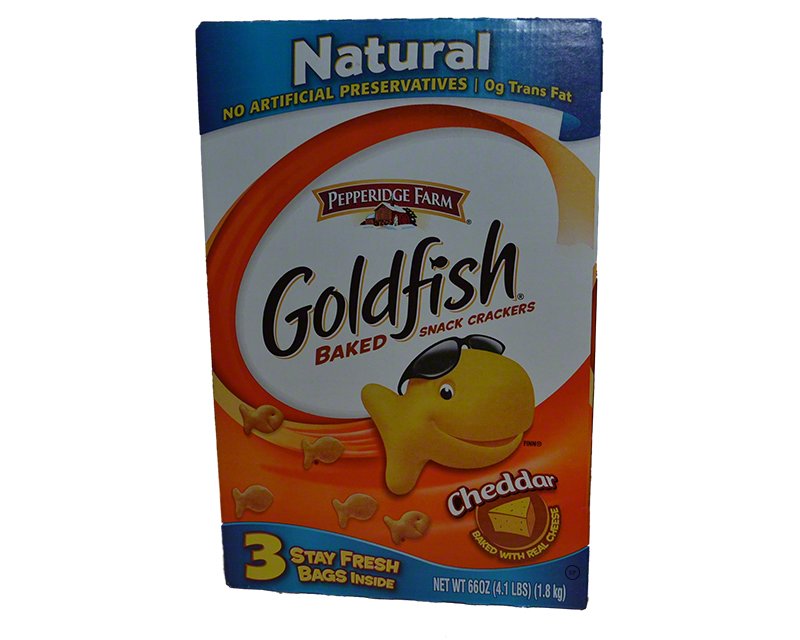 Goldfish Crackers, Cheddar Flavor, 66oz (1.8kg) 20.33USD Spice Place