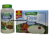  Hidden Valley Combo, Ranch Mix and Dips Mix 