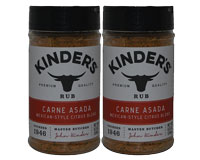  Kinder's Carne Asada Seasoning 2 x 8.8oz 249g 